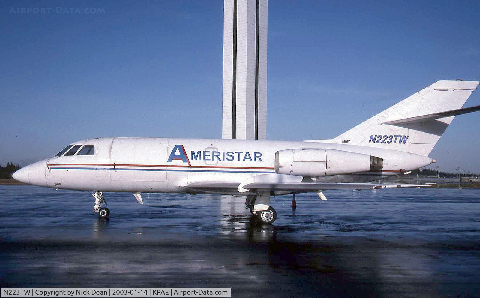 N223TW, 1967 Dassault Fan Jet Falcon (20C) C/N 123, KPAE