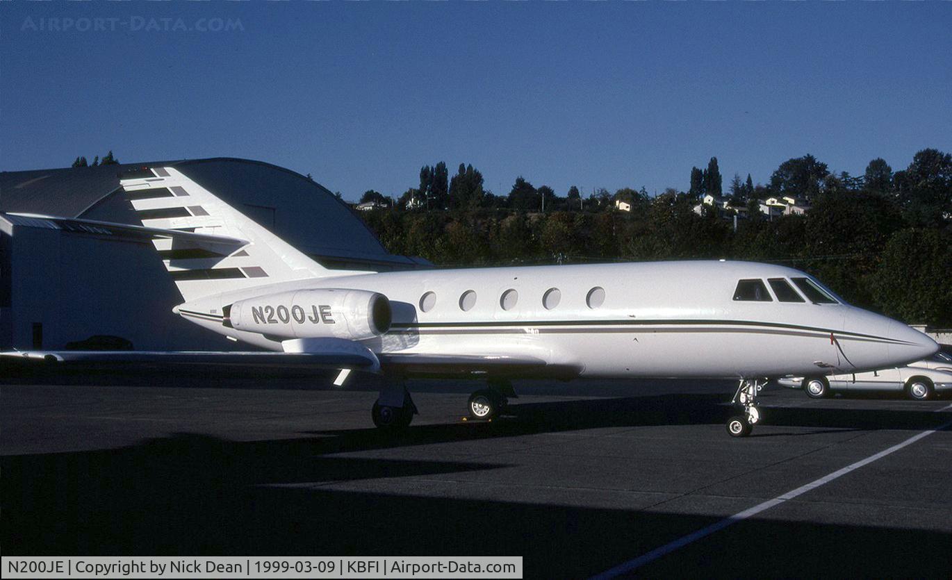 N200JE, 1968 Dassault Fan Jet Falcon (20) C/N 133, KBFI
