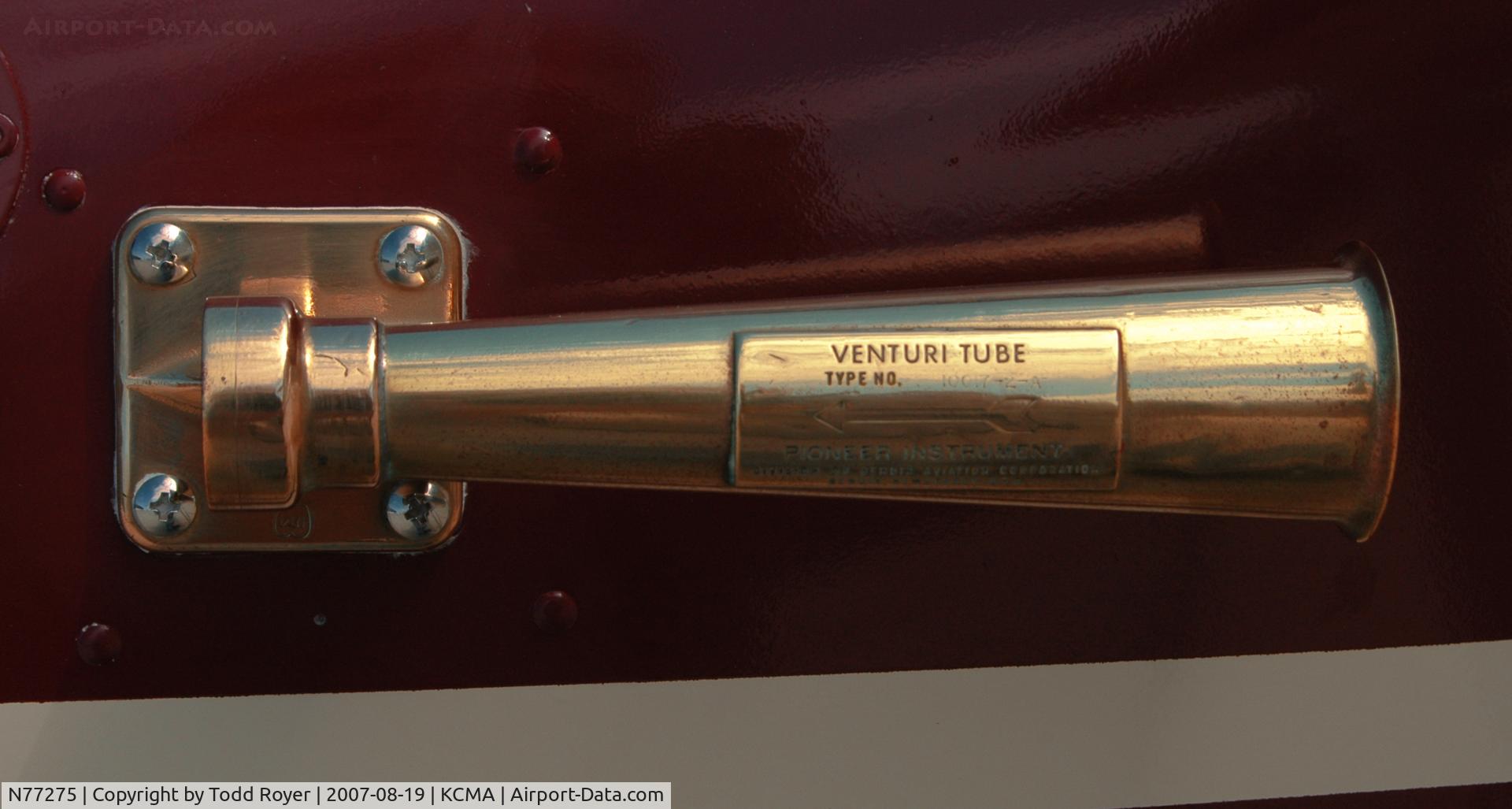 N77275, 1946 Cessna 140 C/N 11488, Camarillo airshow 2007