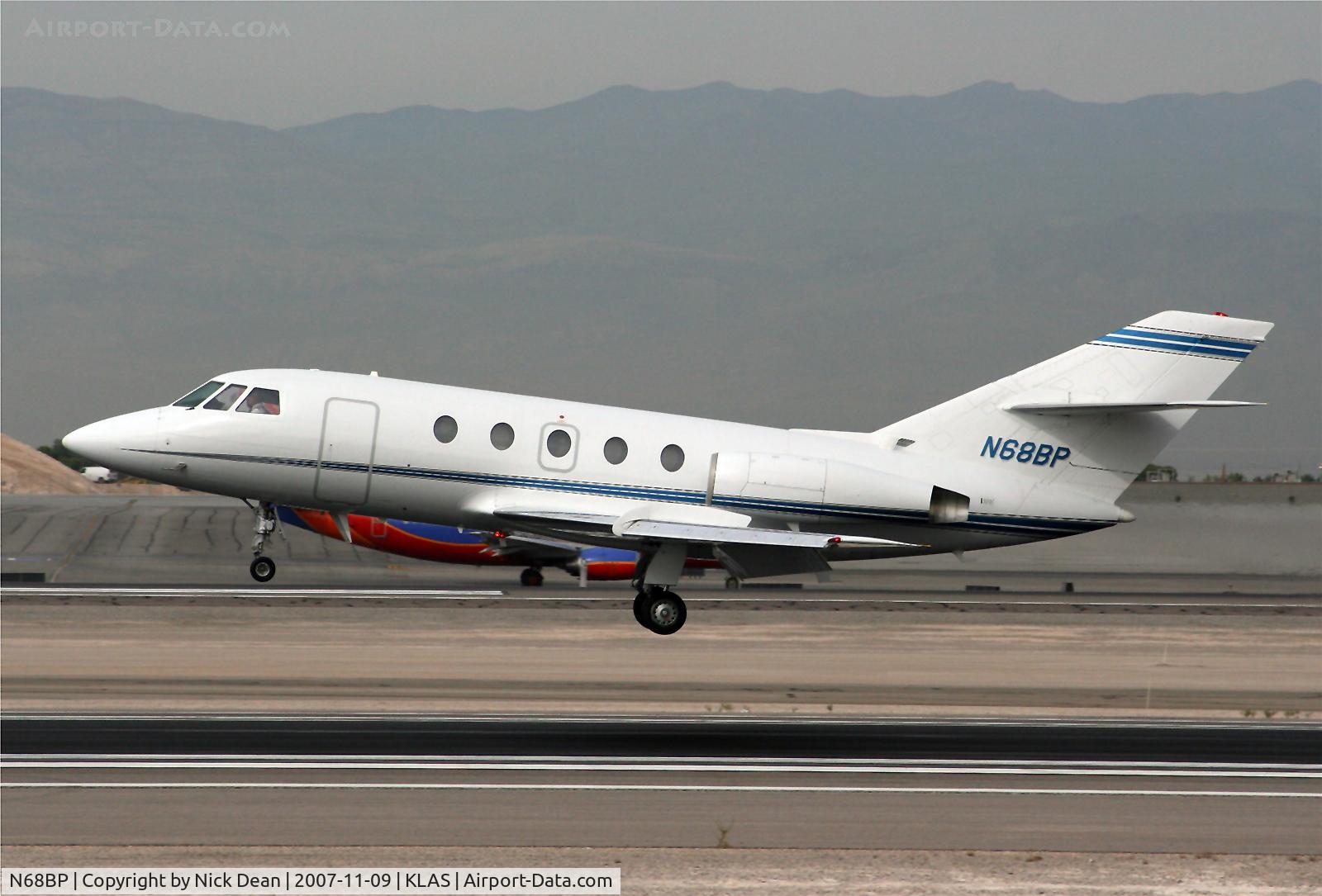 N68BP, 1968 Dassault Falcon (Mystere) 20C C/N 155, KLAS