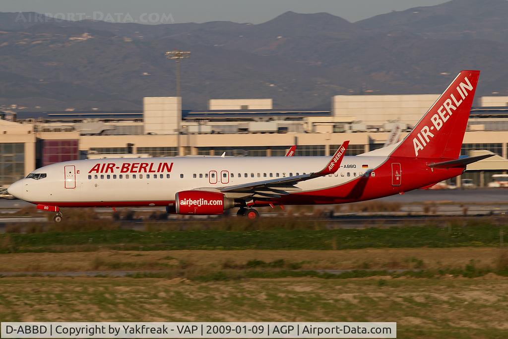 D-ABBD, 2001 Boeing 737-86J C/N 30880, Air Berlin Boeing 737-800