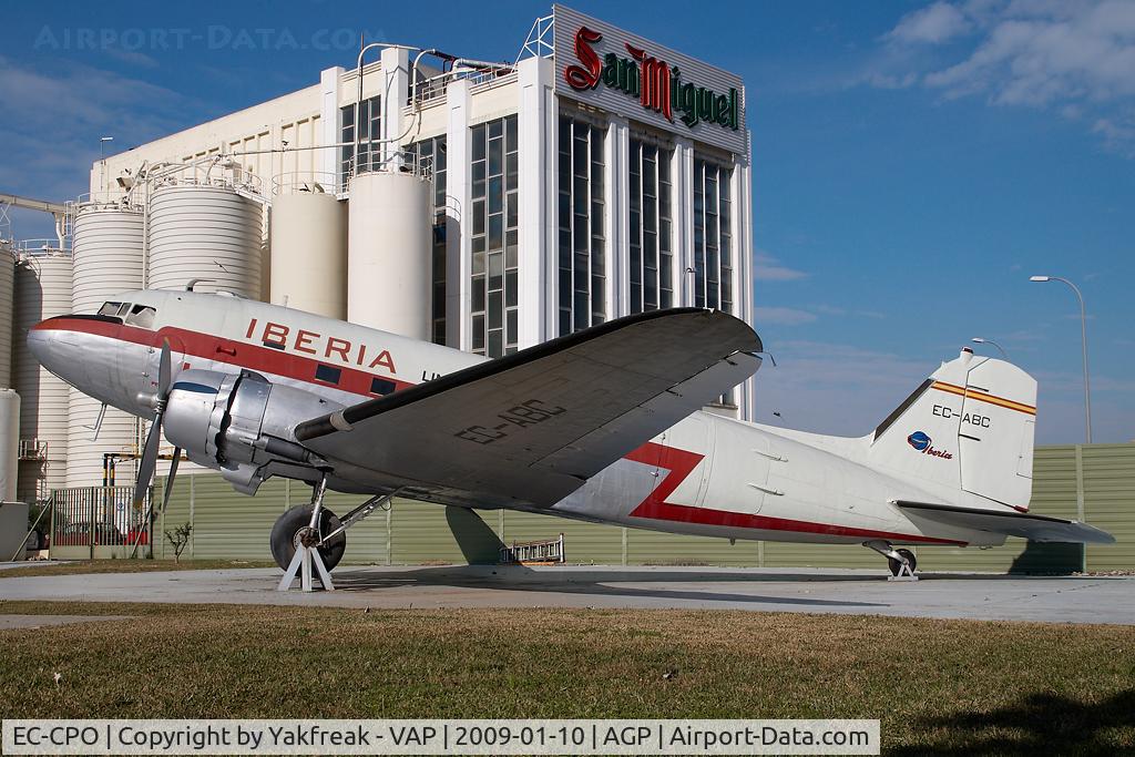 EC-CPO, Douglas C-47A Skytrain C/N 34361, Iberia DC3 marked as EC-ABC