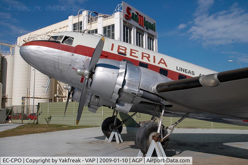 EC-CPO, Douglas C-47A Skytrain C/N 34361, Iberia DC3 marked as EC-ABC