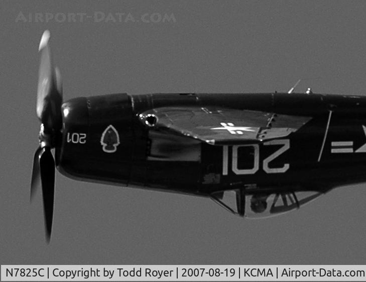 N7825C, 1948 Grumman F8F-2 (G58) Bearcat C/N D.1227, Camarillo airshow 2007