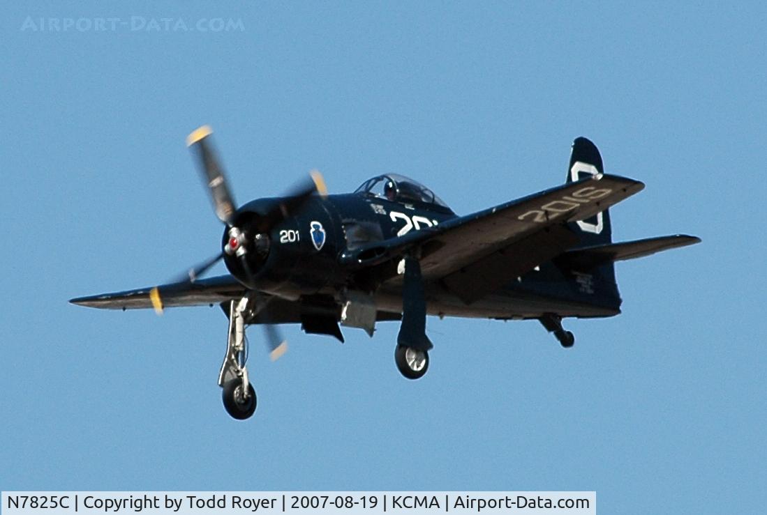 N7825C, 1948 Grumman F8F-2 (G58) Bearcat C/N D.1227, Camarillo airshow 2007