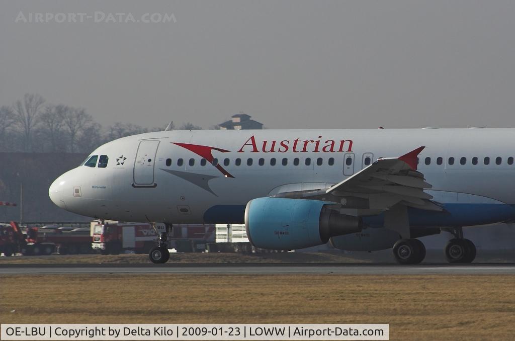 OE-LBU, 2001 Airbus A320-214 C/N 1478, AUSTRIAN AIRLINES again without Euro2008 sticker