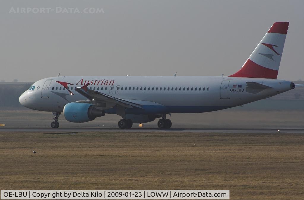 OE-LBU, 2001 Airbus A320-214 C/N 1478, AUSTRIAN AIRLINES again without Euro2008 sticker