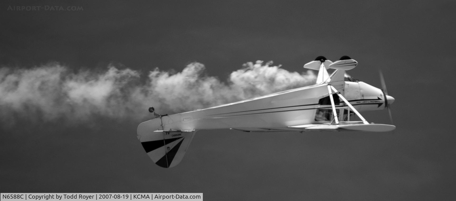 N6588C, 1992 Taylorcraft/Swick T-Clips C/N 1, Camarillo airshow 2007