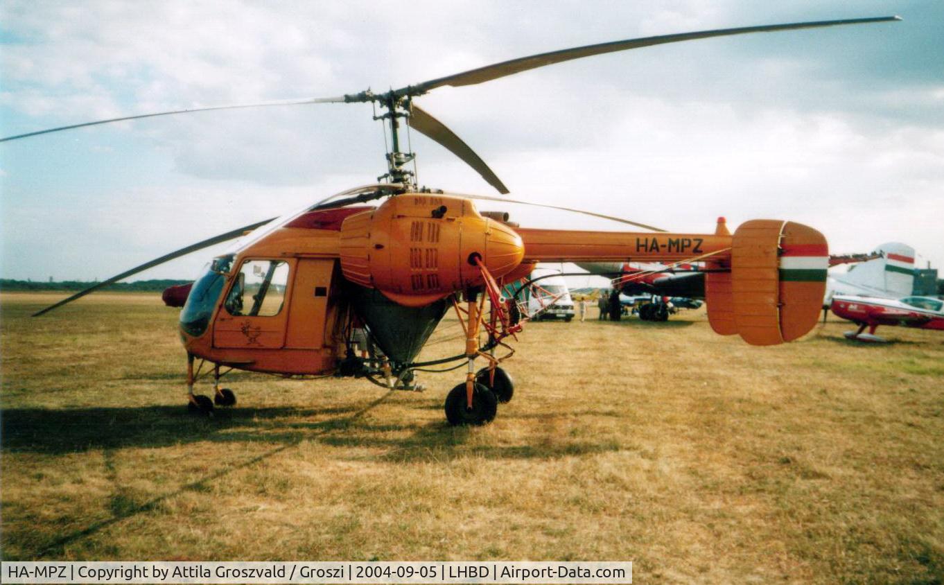 HA-MPZ, 1978 Kamov Ka-26 Hoodlum C/N 7806403, Börgönd Airport / LHBD-Hungary, Airshow '2004