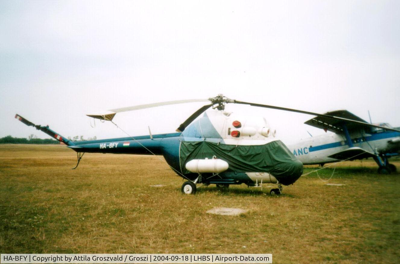 HA-BFY, 1989 PZL-Swidnik Mi-2 C/N 5411038109, Budaörs-Airport / Hungary - LHBS
