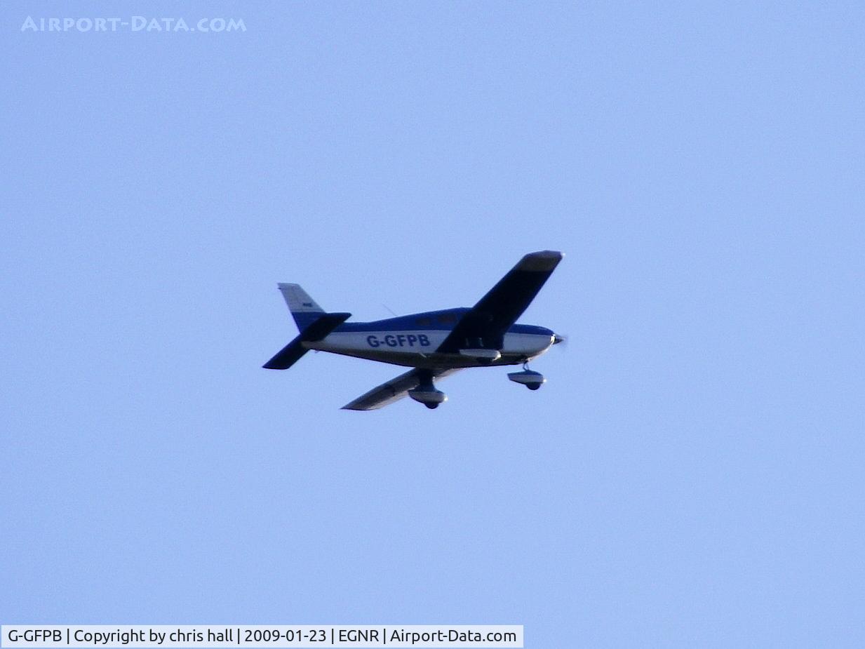G-GFPB, 2000 Piper PA-28-181 Cherokee Archer III C/N 28-43409, departing from Hawarden