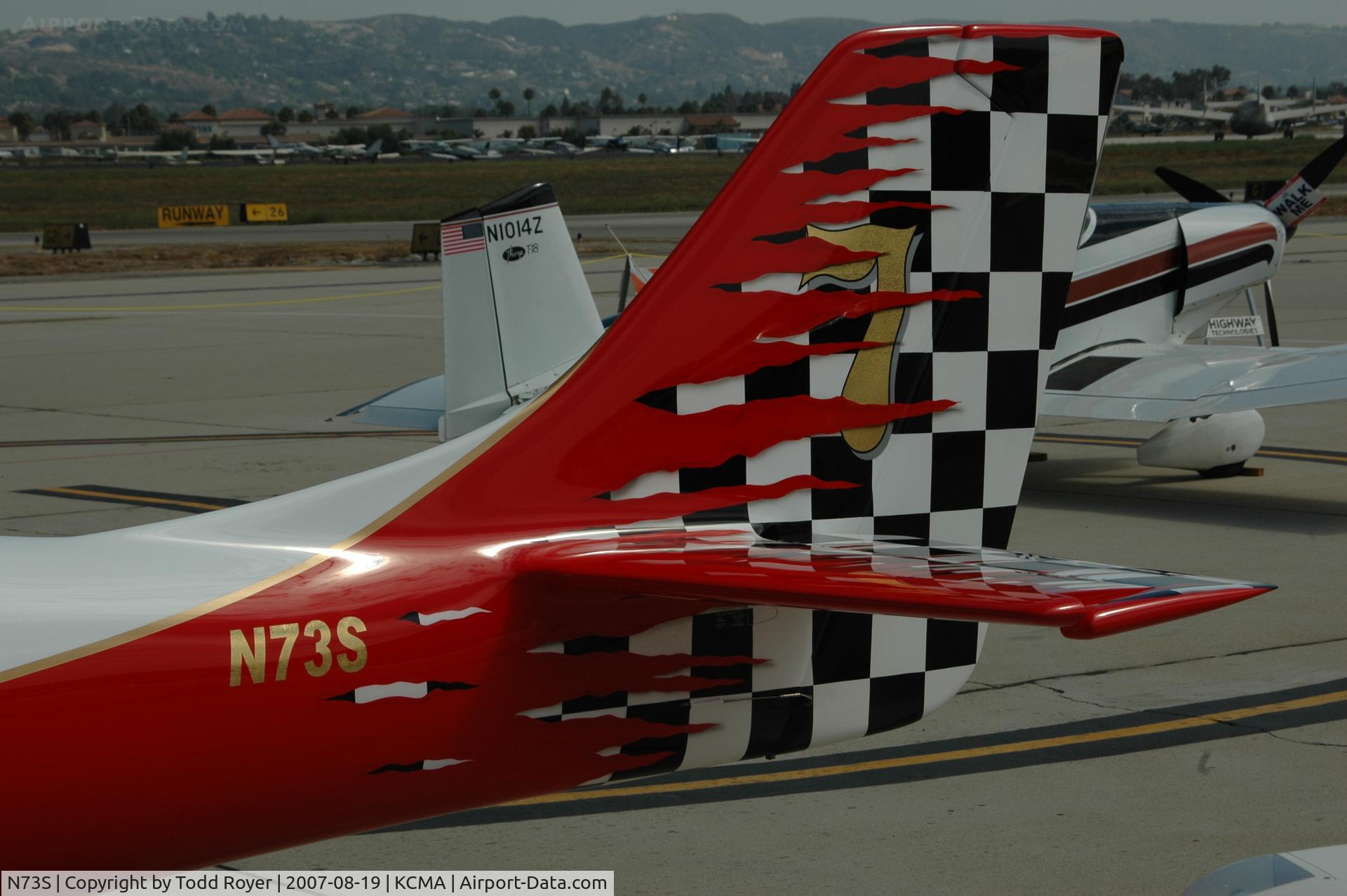 N73S, 2007 Lancair 320 C/N CS001, Camarillo airshow 2007
