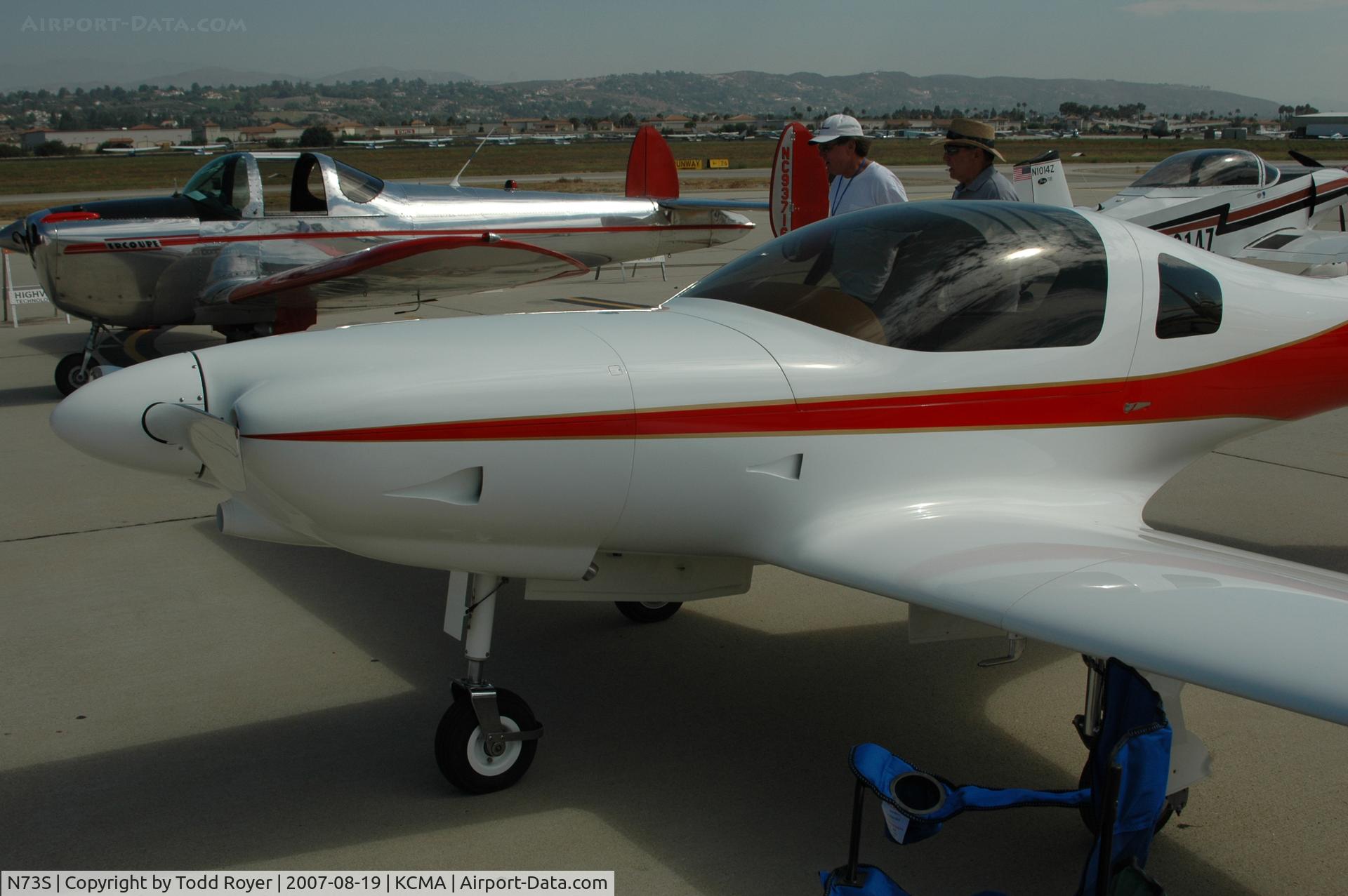 N73S, 2007 Lancair 320 C/N CS001, Camarillo airshow 2007