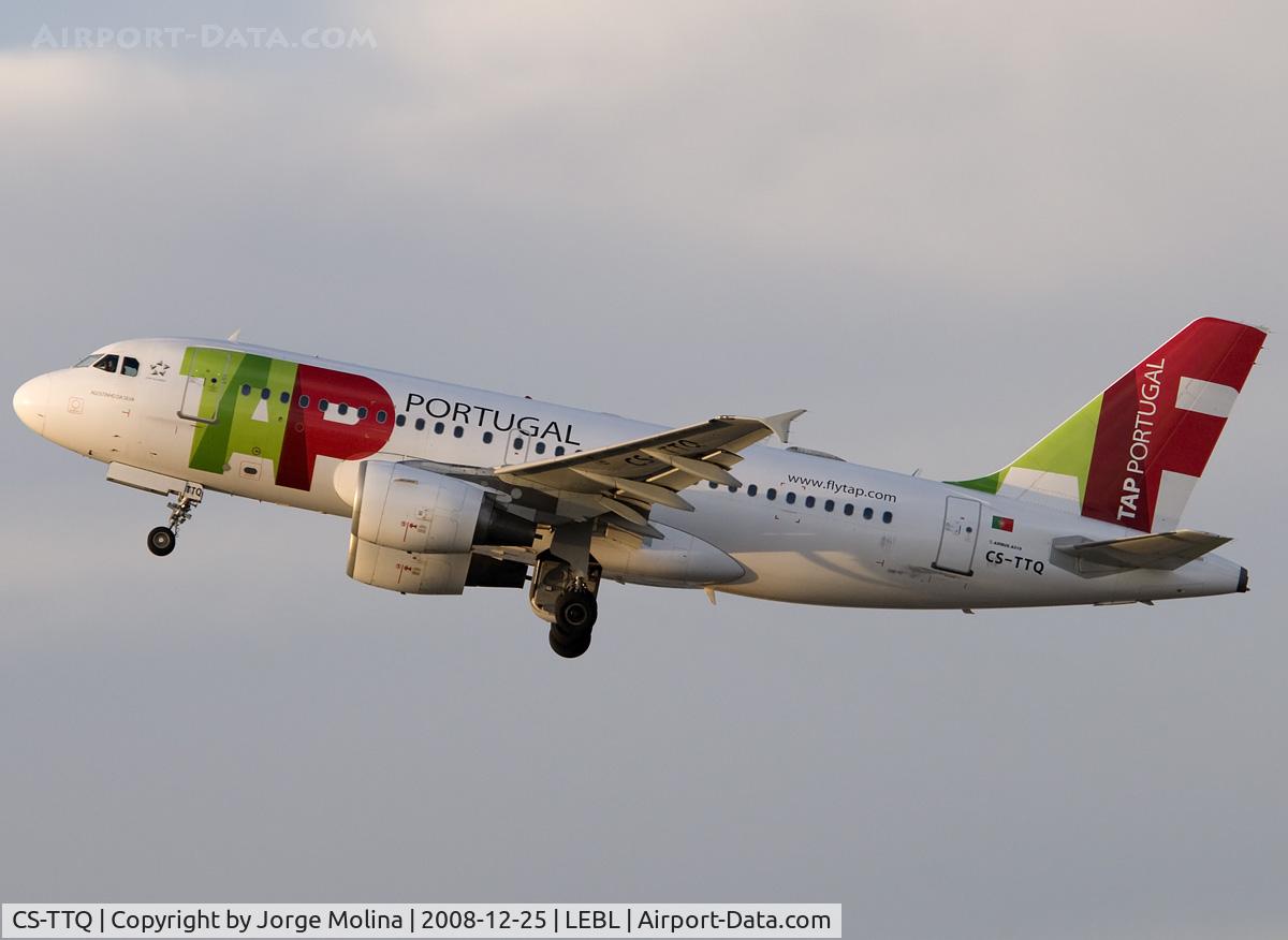 CS-TTQ, 1996 Airbus A319-111 C/N 629, 