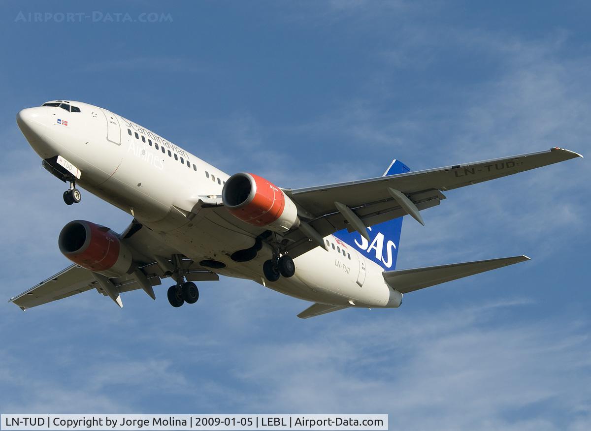 LN-TUD, 1998 Boeing 737-705 C/N 28217, 