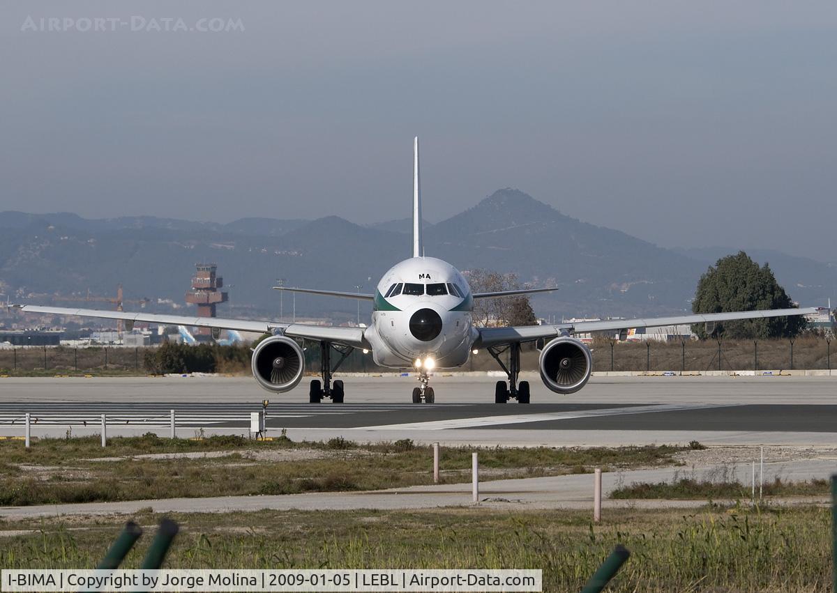 I-BIMA, 2002 Airbus A319-112 C/N 1722, 