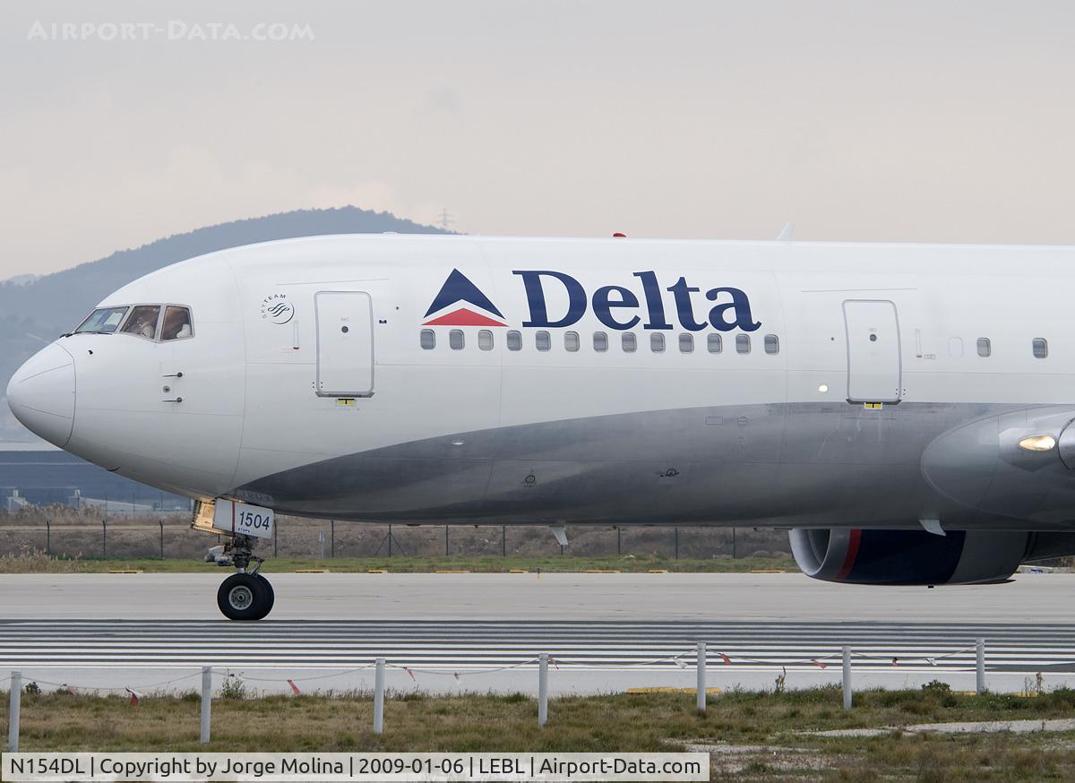 N154DL, 1991 Boeing 767-3P6 C/N 25241, 