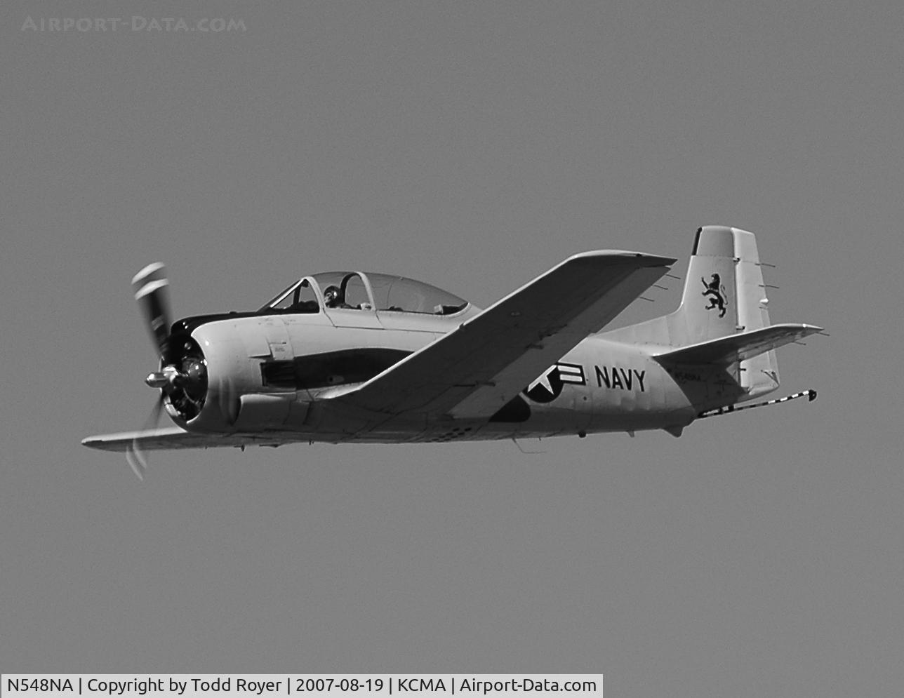 N548NA, North American T-28C Trojan C/N 226-125, Camarillo airshow 2007