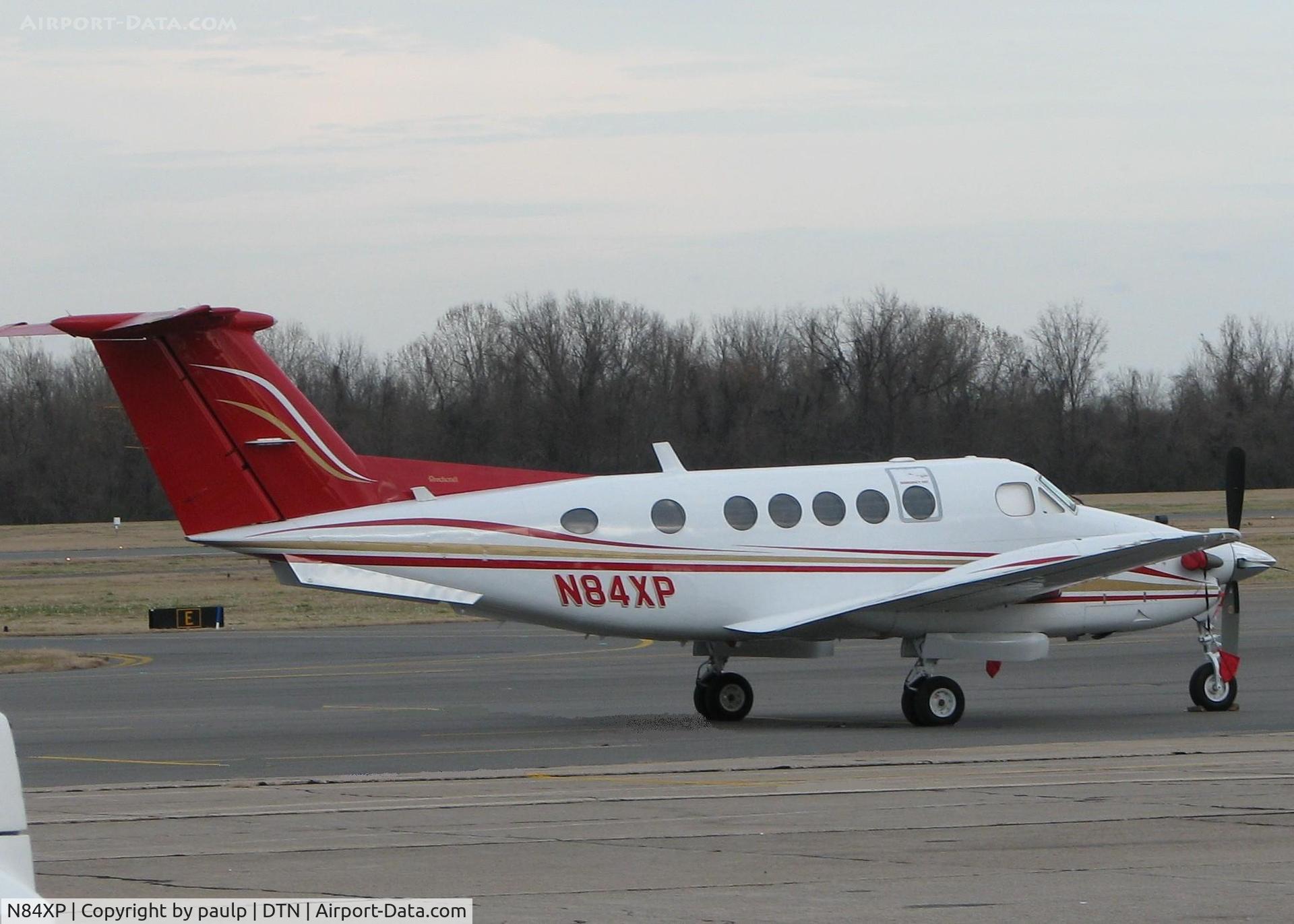 N84XP, 1979 Beech 200 Super King Air C/N BB-481, Parked at the Downtown Shreveport airport.
