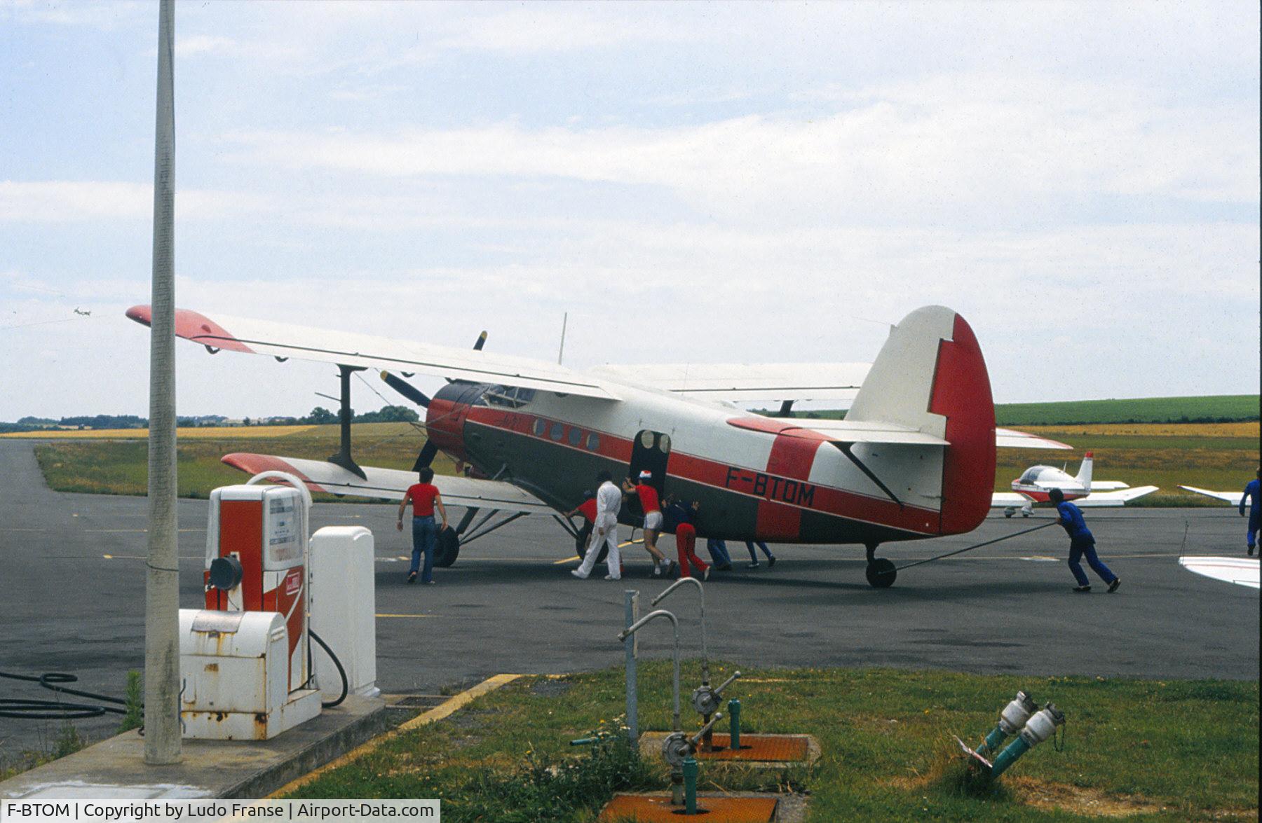 F-BTOM, Antonov An-2TD C/N 1G11801, Found in old negatives on attic of grandfather.