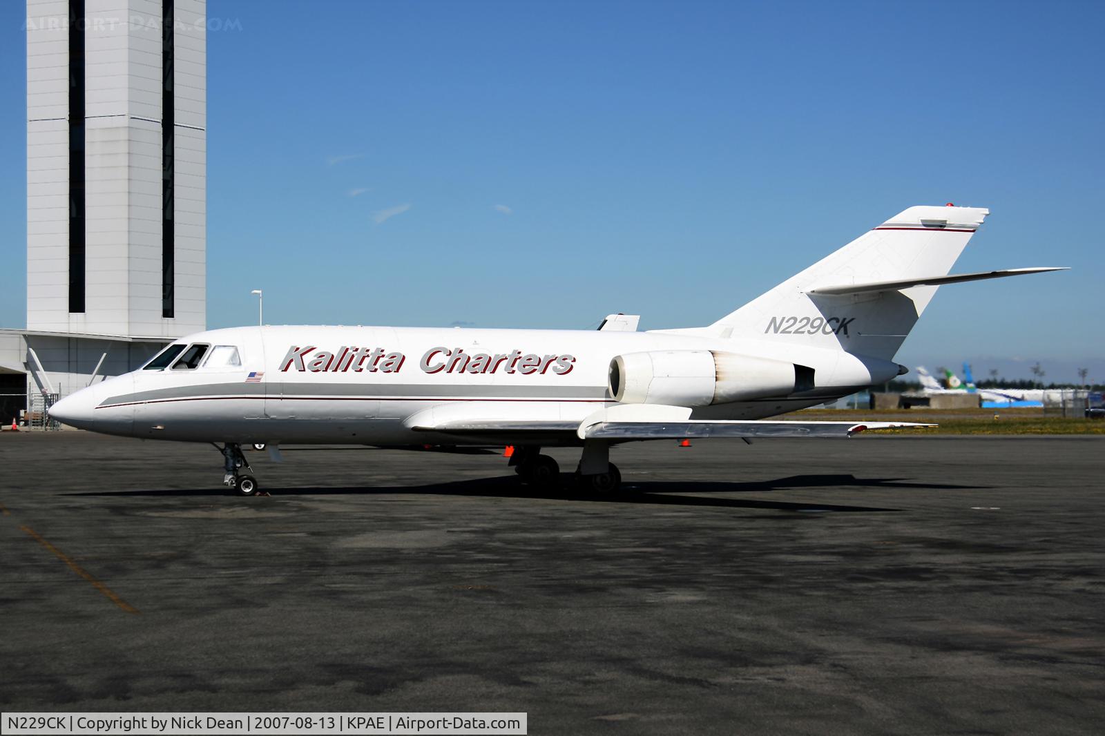 N229CK, 1970 Dassault Fan Jet Falcon (20D) C/N 229, KPAE