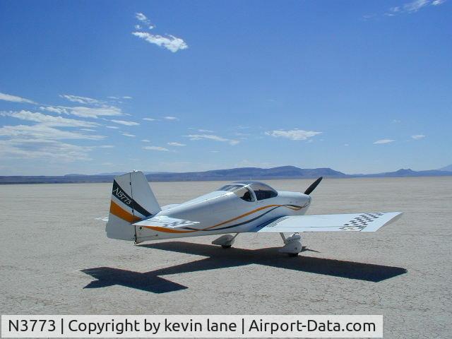 N3773, 1997 Vans RV-6A C/N 001 (N3773), on the alvord desert, oregon