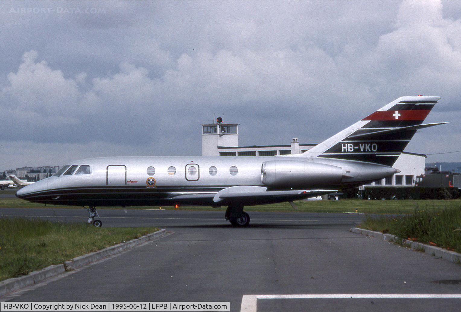 HB-VKO, Dassault Falcon (Mystere) 20F-5 C/N 257, LFPB Paris Le Bourget