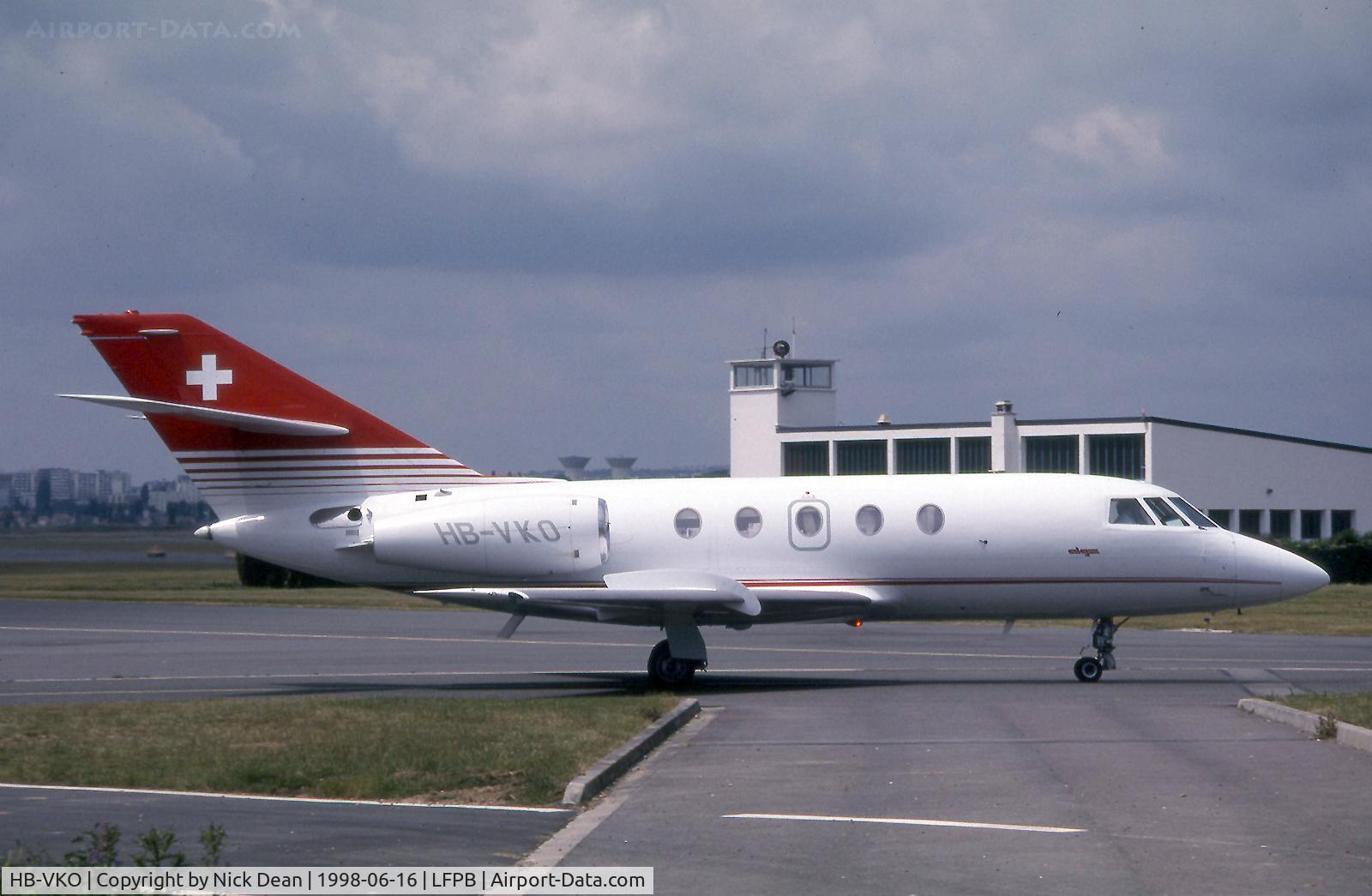 HB-VKO, Dassault Falcon (Mystere) 20F-5 C/N 257, LFPB Paris Le Bourget