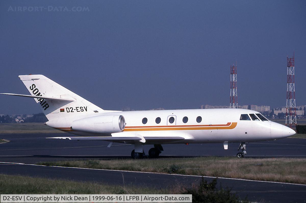 D2-ESV, 1972 Dassault Falcon (Mystere) 20F C/N 262, LFPB Paris Le Bourget