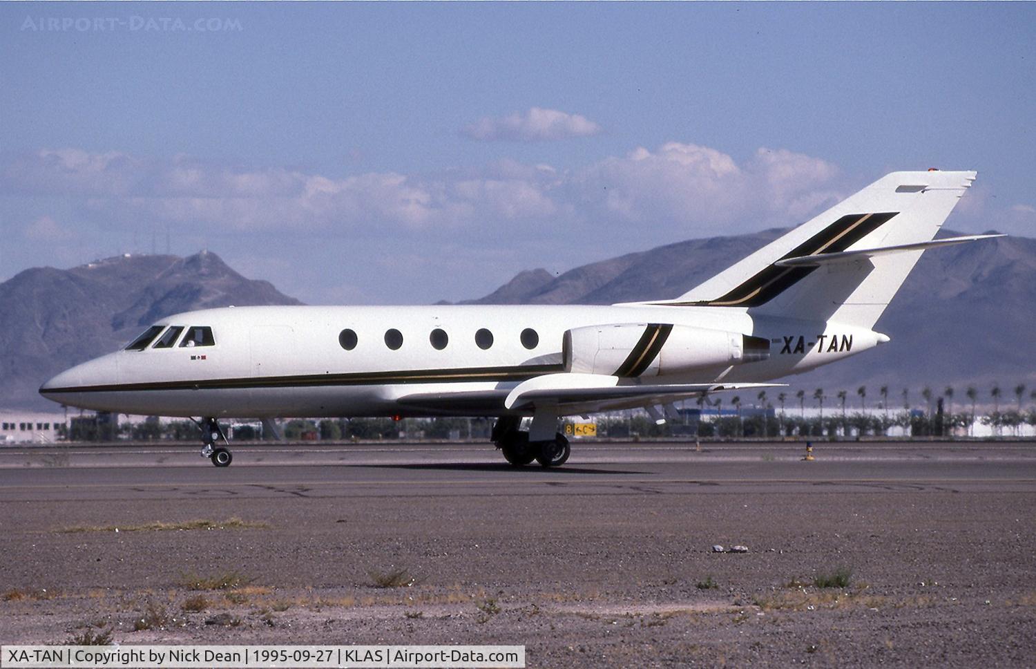 XA-TAN, Dassault Falcon (Mystere) 20F C/N 272, KLAS