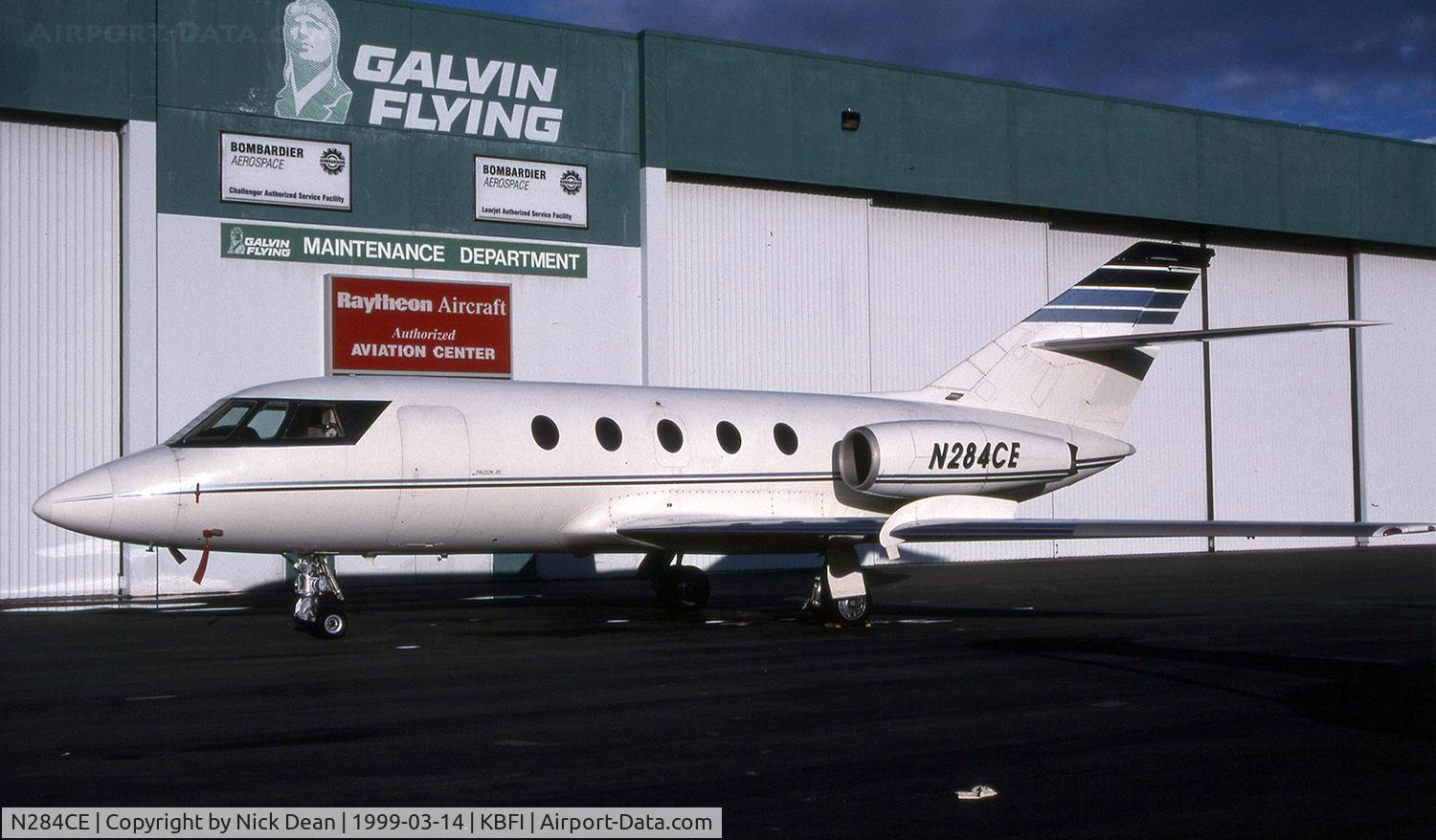 N284CE, 1973 Dassault Falcon (Mystere) 20E C/N 284, KBFI