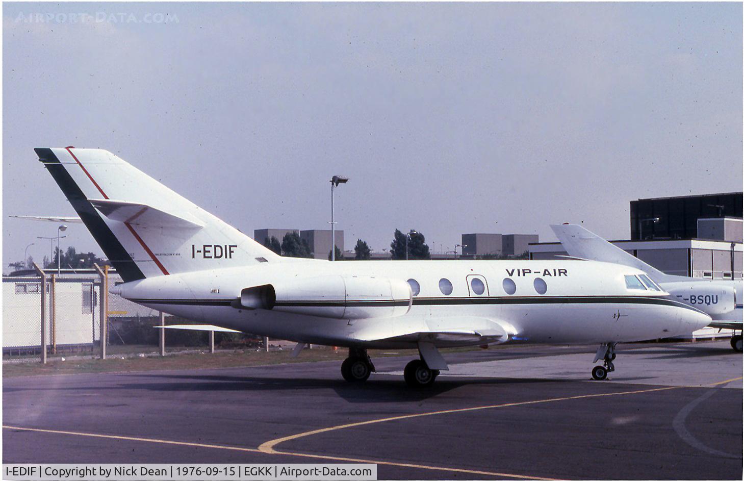 I-EDIF, 1974 Dassault Falcon (Mystere) 20E C/N 300, EGKK