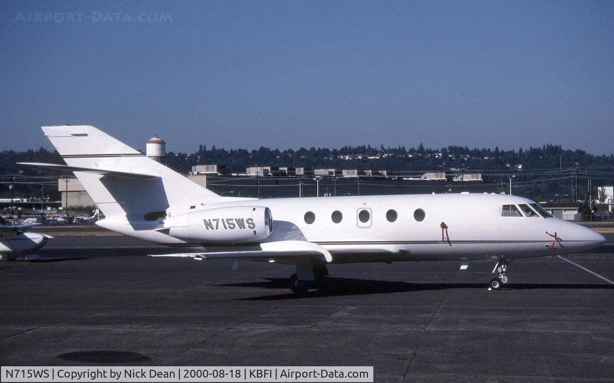 N715WS, 1974 Dassault Falcon (Mystere) 20F C/N 305, KBFI
