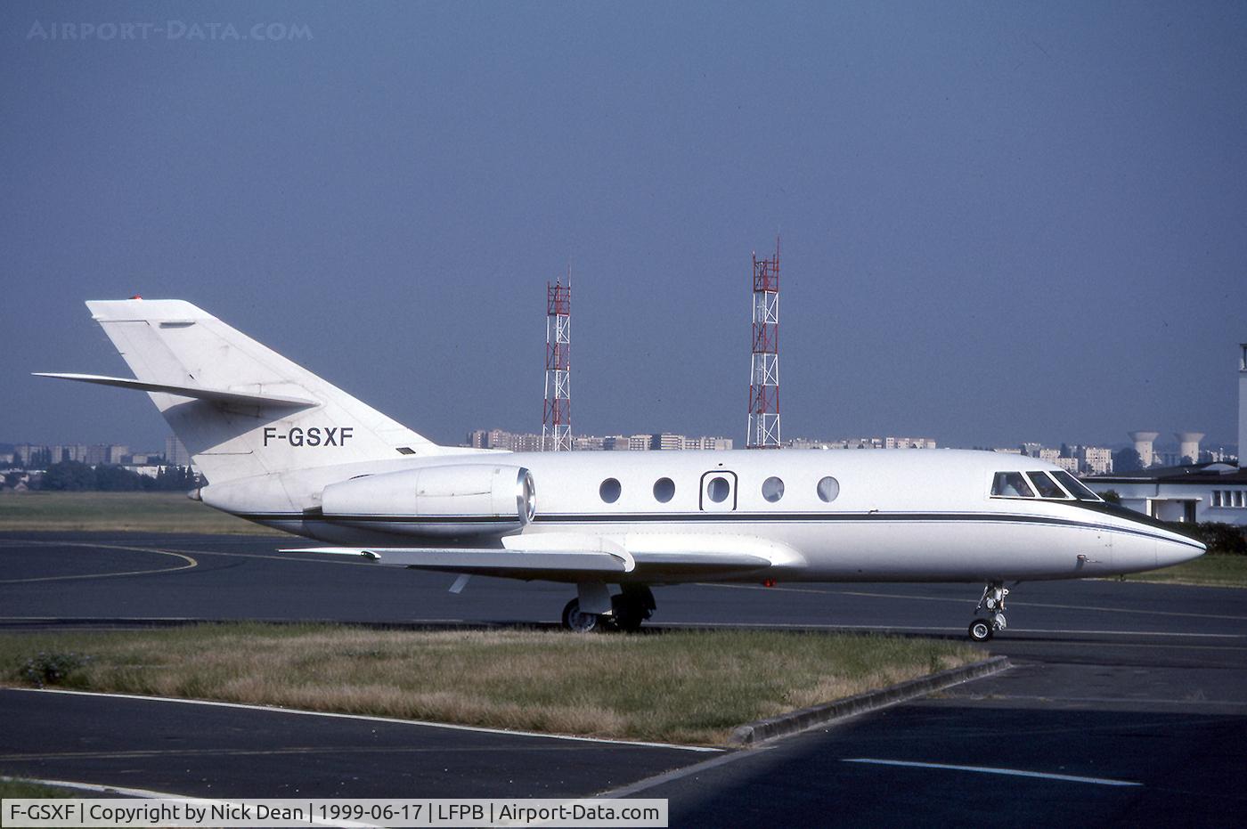 F-GSXF, 1974 Dassault Falcon (Mystere) 20E C/N 315, LFPB