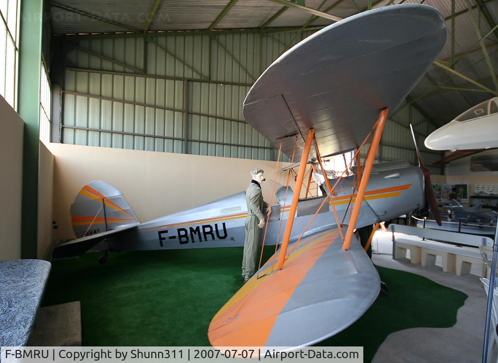 F-BMRU, Stampe-Vertongen SV-4C C/N 643, Preserved in the entrance Museum...