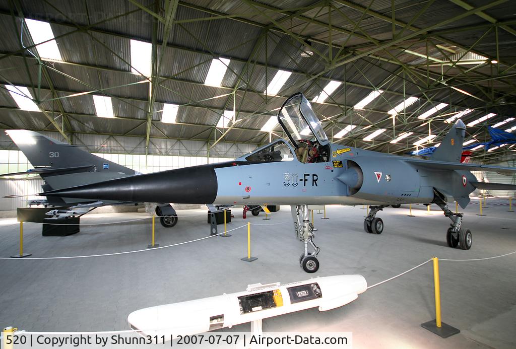 520, Dassault Mirage F.1B C/N Not found 520, S/n 37 - Preserved Mirage F1C