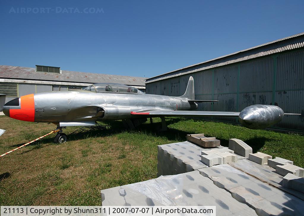 21113, Canadair T-33AN Silver Star 3 C/N T33-113, S/n 52-1113 - Preserved French Silver Star