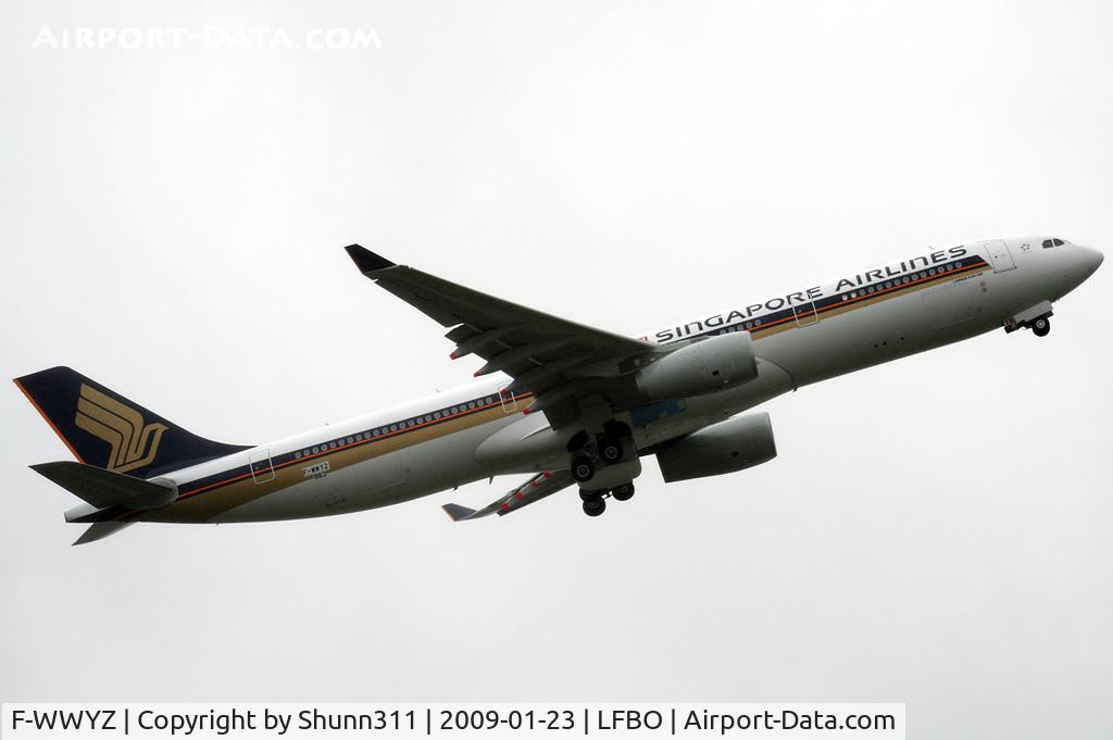 F-WWYZ, 2009 Airbus A330-343E C/N 983, C/n 983 - To be 9V-STB