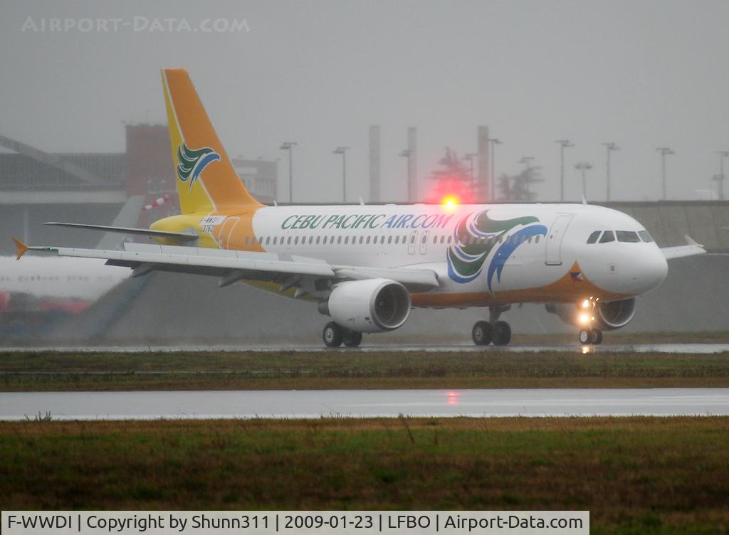 F-WWDI, 2009 Airbus A320-214 C/N 3762, C/n 3762 - To be RP-C3249