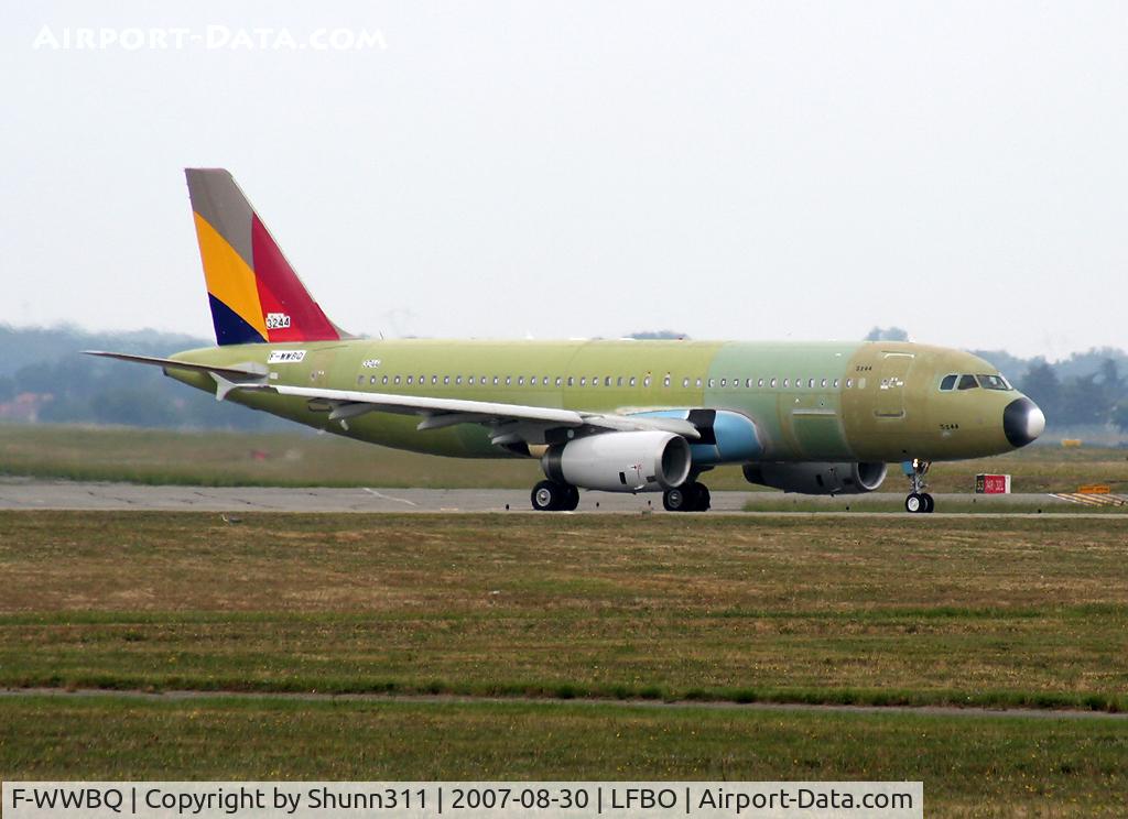 F-WWBQ, 2007 Airbus A320-232 C/N 3244, C/n 3244 - For Asiana Airlines