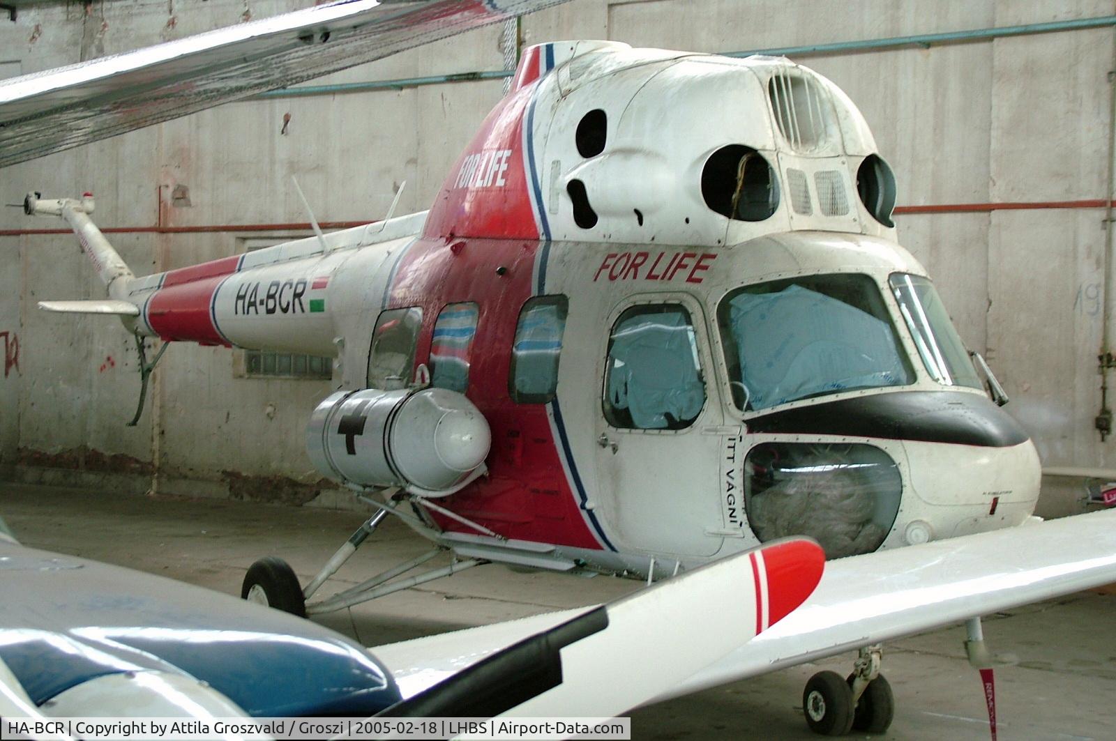 HA-BCR, 1980 Mil (PZL-Swidnik) Mi-2 C/N 546743080, Budaörs-Airport / Hungary - LHBS