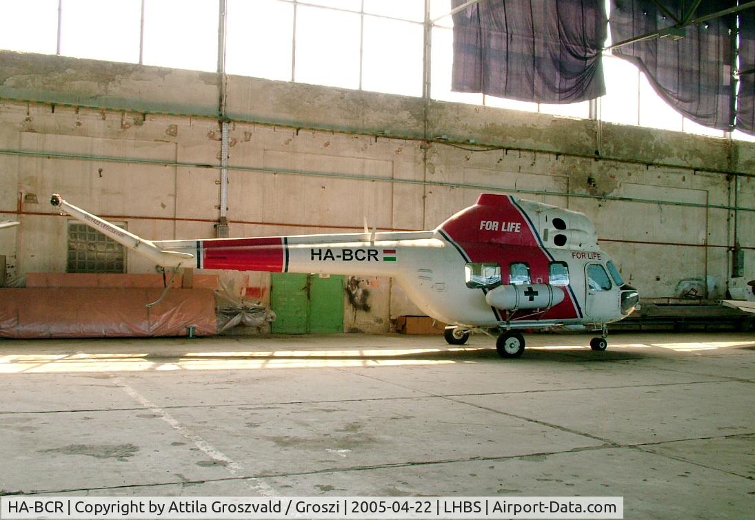 HA-BCR, 1980 Mil (PZL-Swidnik) Mi-2 C/N 546743080, Budaörs-Airport / Hungary - LHBS