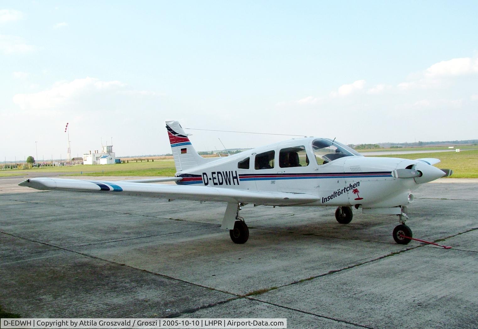 D-EDWH, 1977 Piper PA-28R-201T Cherokee Arrow III C/N 28R-7703266, Gy?r-Pér Airport-Hungary / LHPR