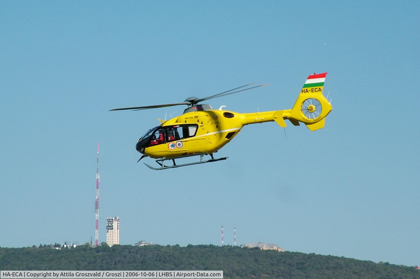 HA-ECA, 2006 Eurocopter EC-135T-2 C/N 0500, Budaörs-Airport / Hungary - LHBS