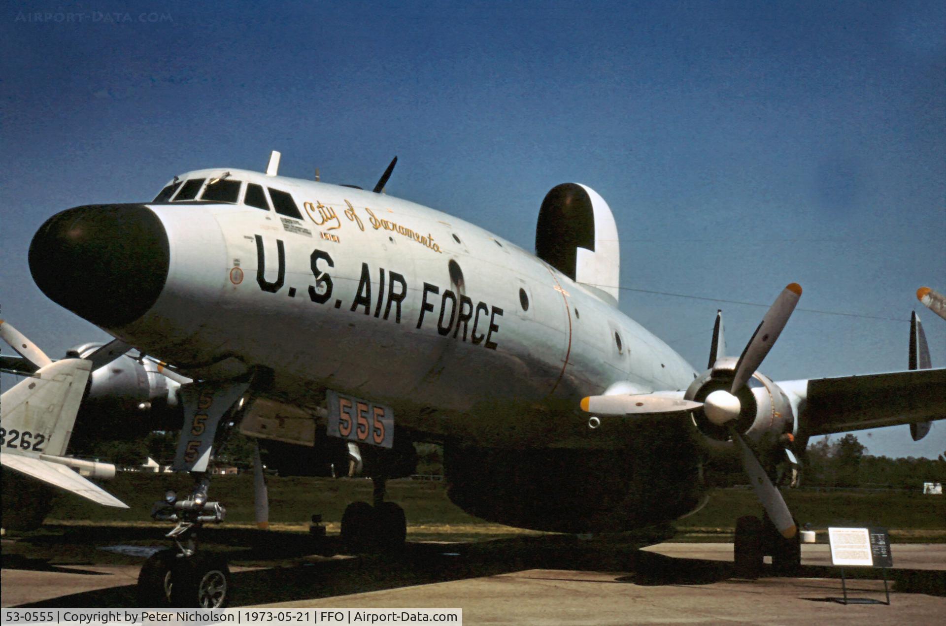 53-0555, 1953 Lockheed EC-121H Warning Star C/N 1049A-4370, 
