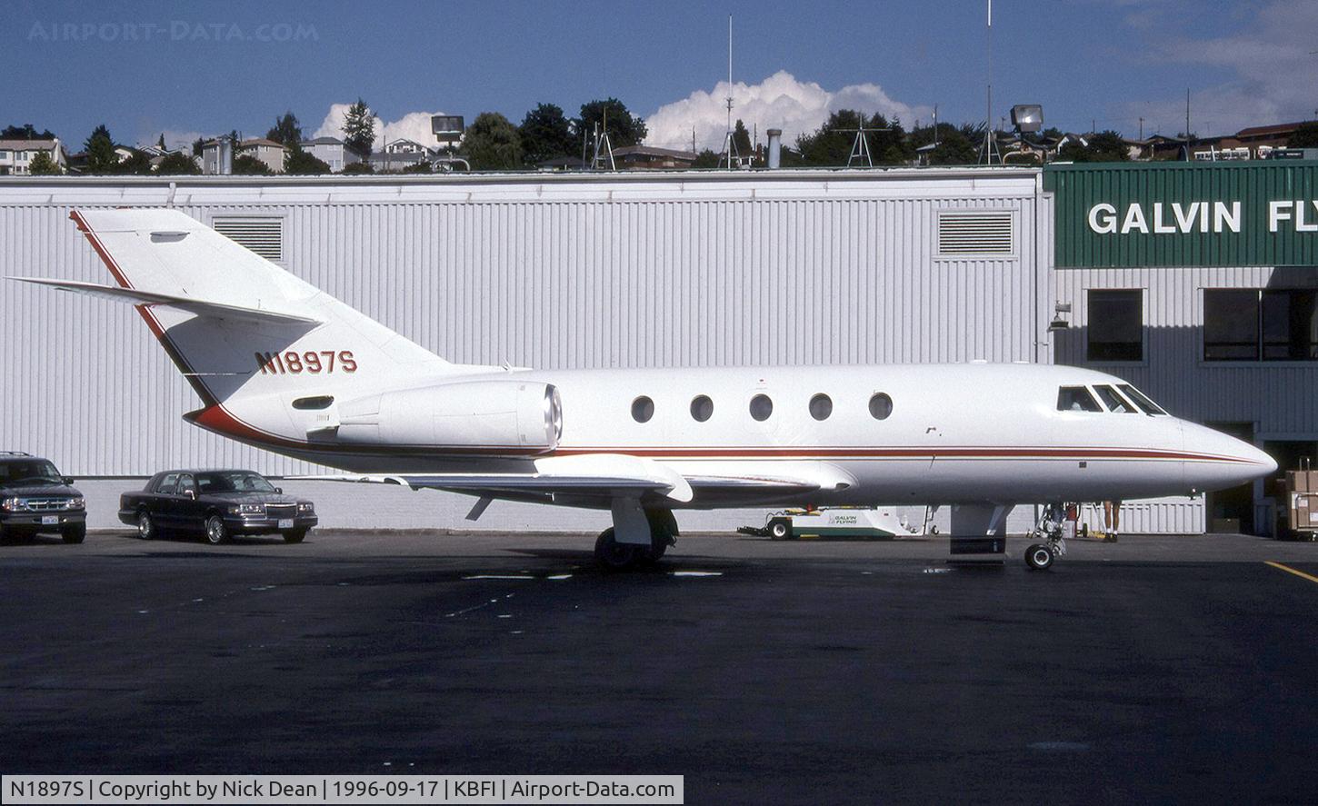 N1897S, 1978 Dassault Falcon (Mystere) 20 C/N 376, KBFI