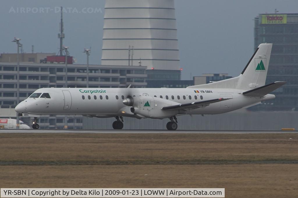 YR-SBN, 1997 Saab 2000 C/N 2000-044, CARPATAIR