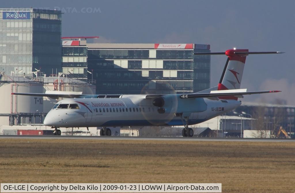 OE-LGE, 2001 De Havilland Canada DHC-8-402Q Dash 8 C/N 4042, AUSTRIAN ARROWS