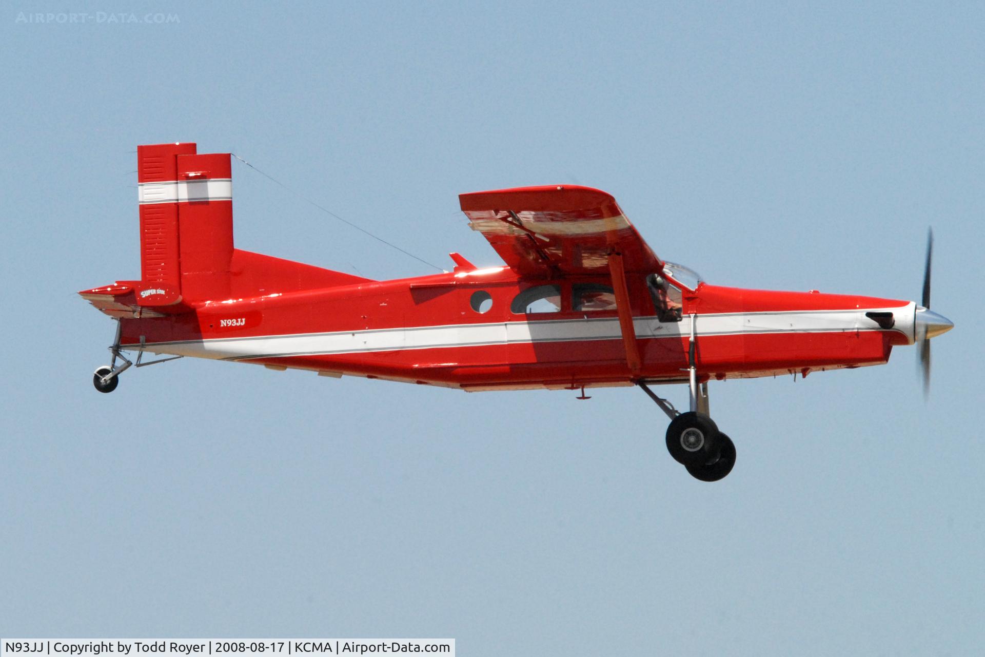 N93JJ, 1988 Pilatus PC-6/B2-H4 Turbo Porter C/N 861, Camarillo Airshow 2008