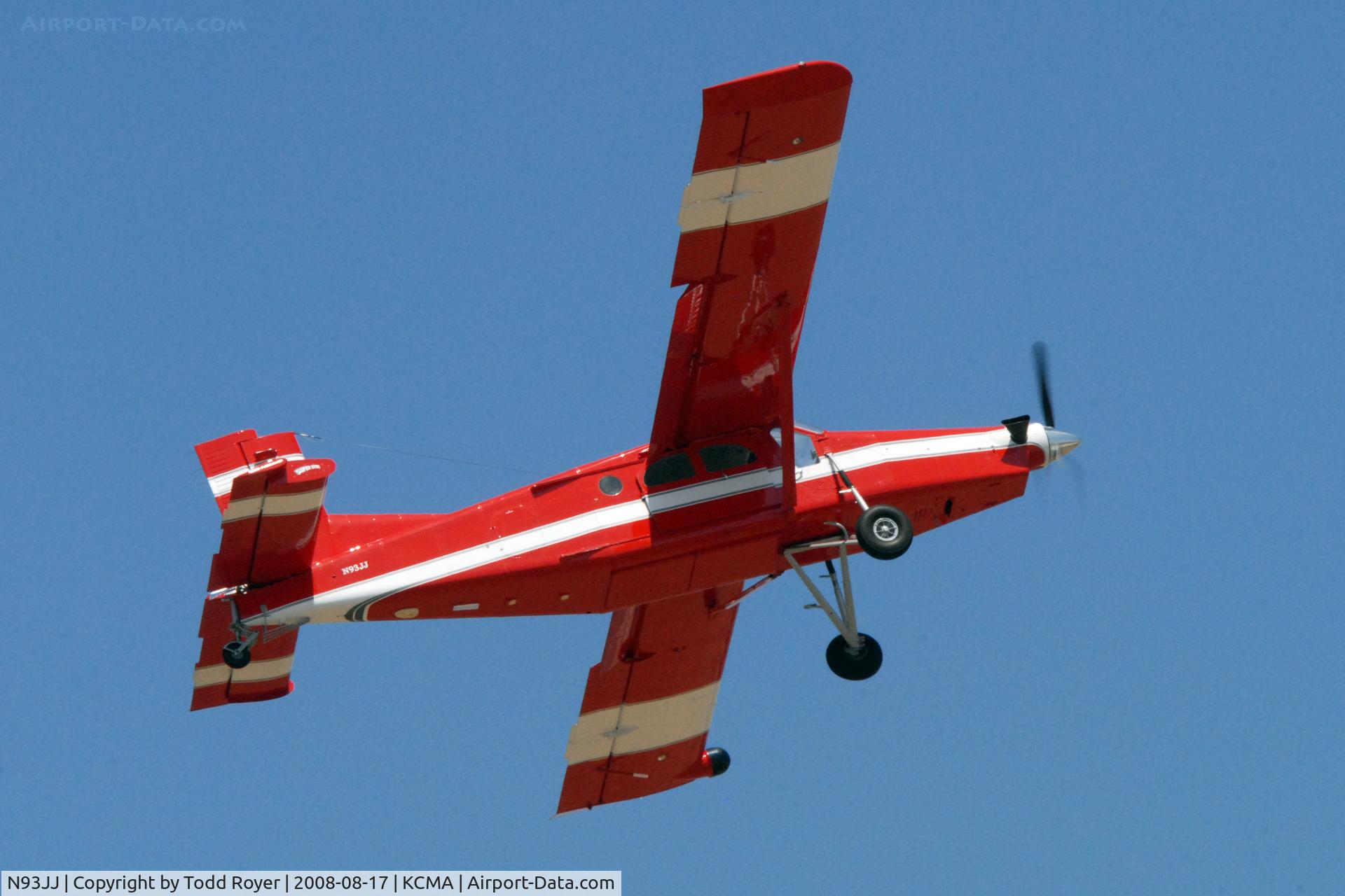 N93JJ, 1988 Pilatus PC-6/B2-H4 Turbo Porter C/N 861, Camarillo Airshow 2008